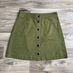 Madewell Station Mini Skirt Size 6